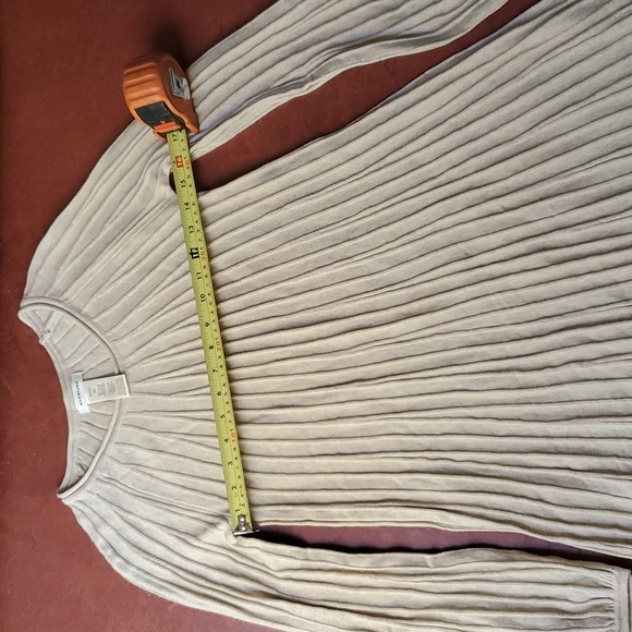 textured swing sweater dress - Picture 4 of 5